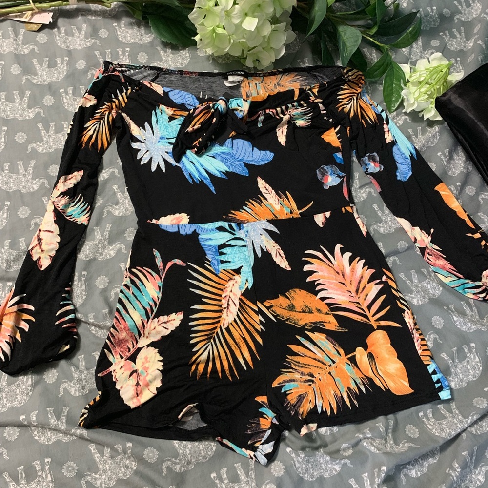 Cute body hugging sexy romper